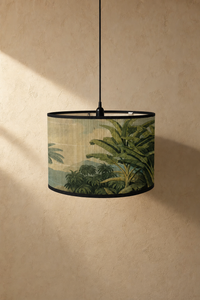 Abat-Jour Tambour en Bambou – Lena Rive