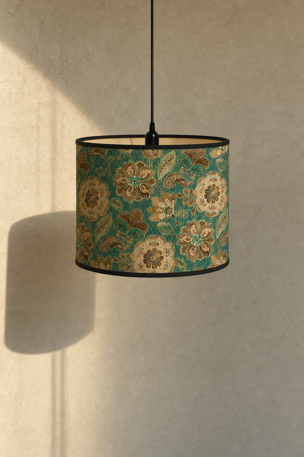 Abat-Jour Tambour en Bambou – Halo Nova