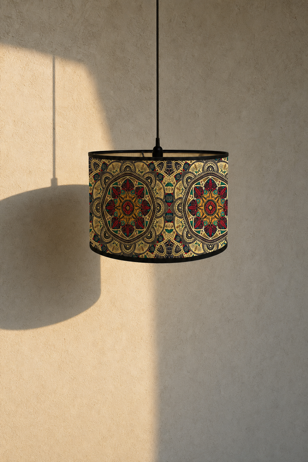 Abat-Jour Tambour en Bambou – Nova Zella