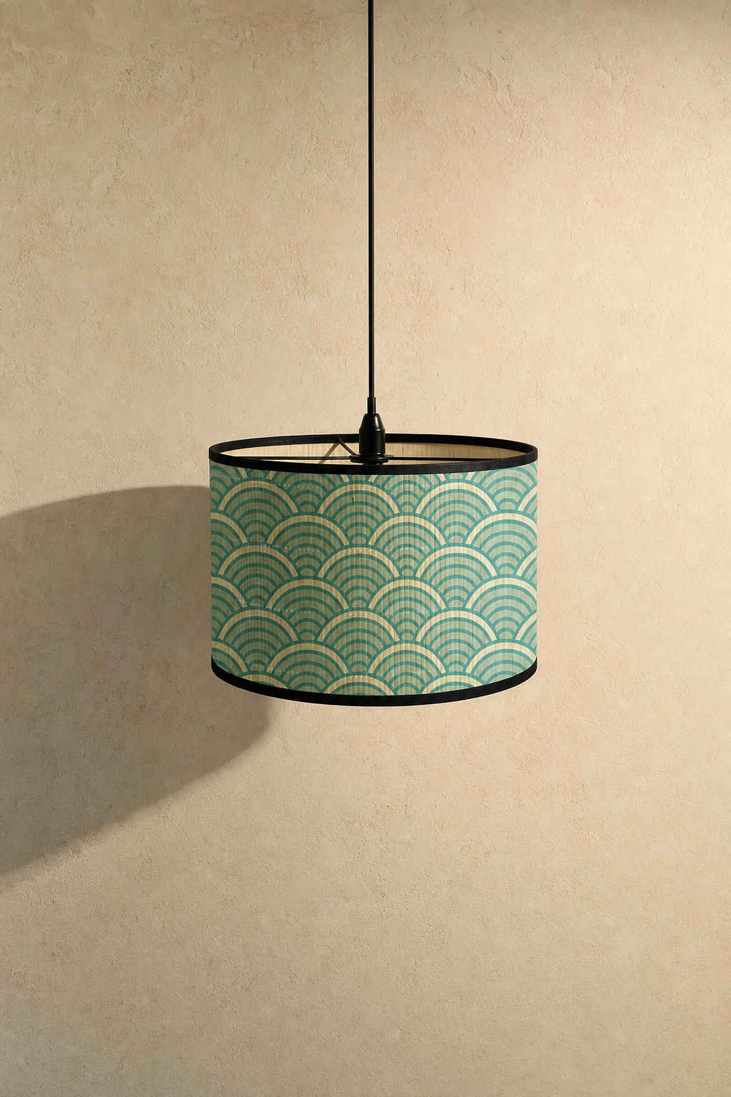 Abat-Jour Tambour en Bambou – Nara Rive