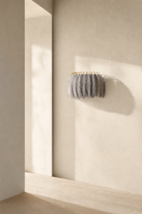 Abat-Jour Applique Murale en Plumes Original – Vela Sable