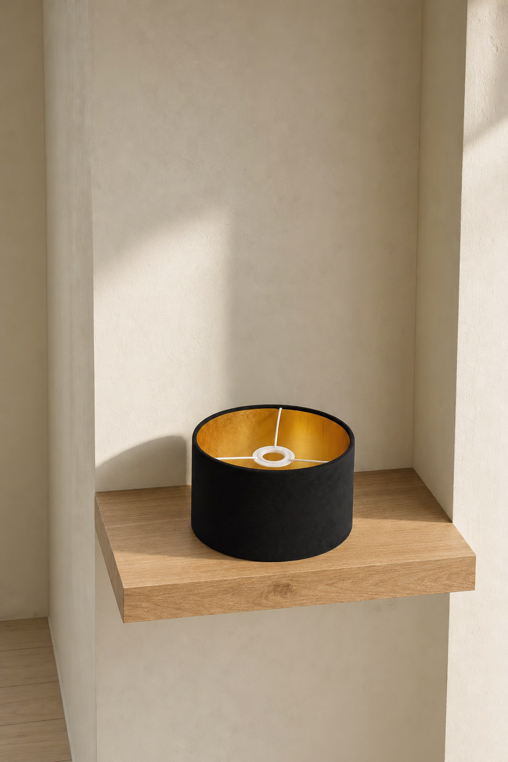 Abat-Jour Lampe de Chevet en Tissu Design – Eira Rive