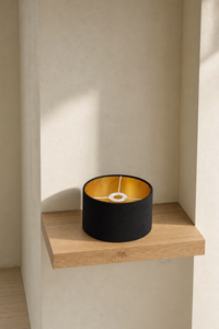 Abat-Jour Lampe de Chevet en Tissu Design – Eira Rive