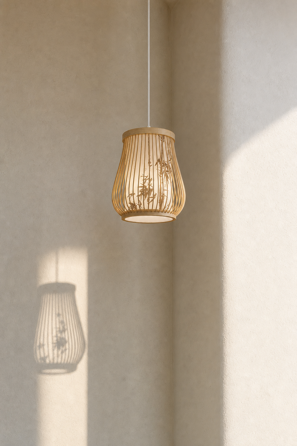 Abat-Jour Suspension en Bambou Japonais – Siena Muse