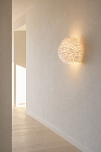 Abat-Jour Applique Murale en Plumes Original Blanc – Nilo Rive