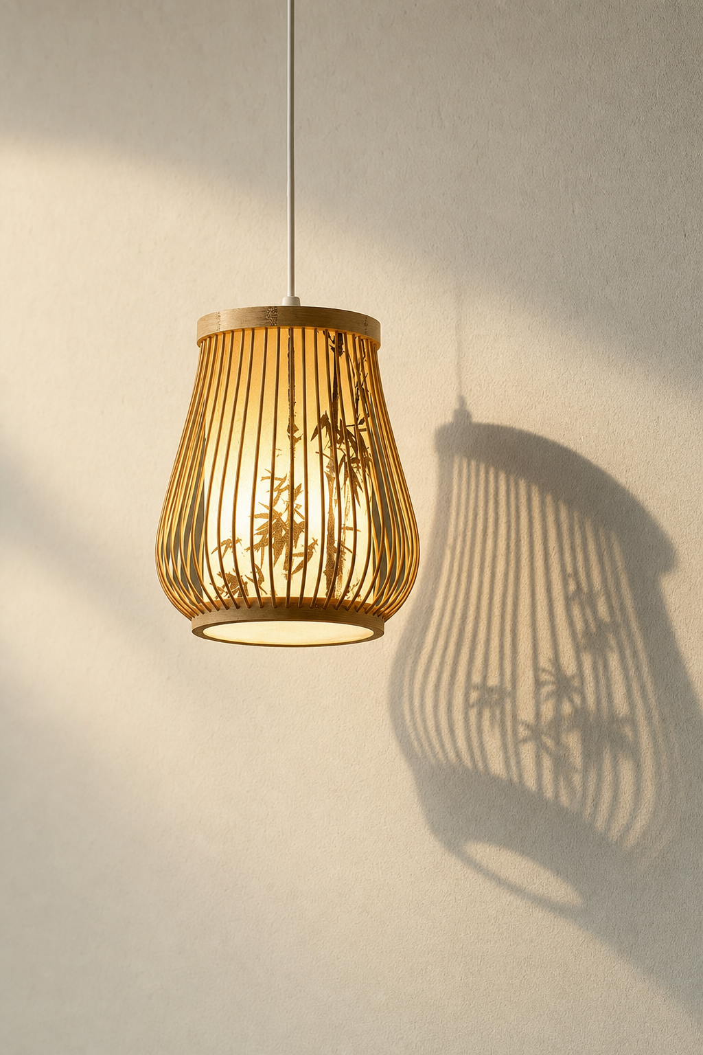 Abat-Jour Suspension en Bambou Japonais – Siena Muse