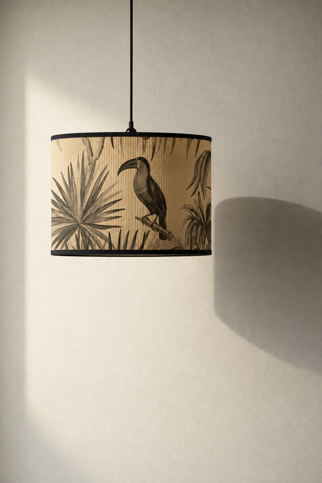 Abat-Jour Tambour en Bambou – Lena Halo