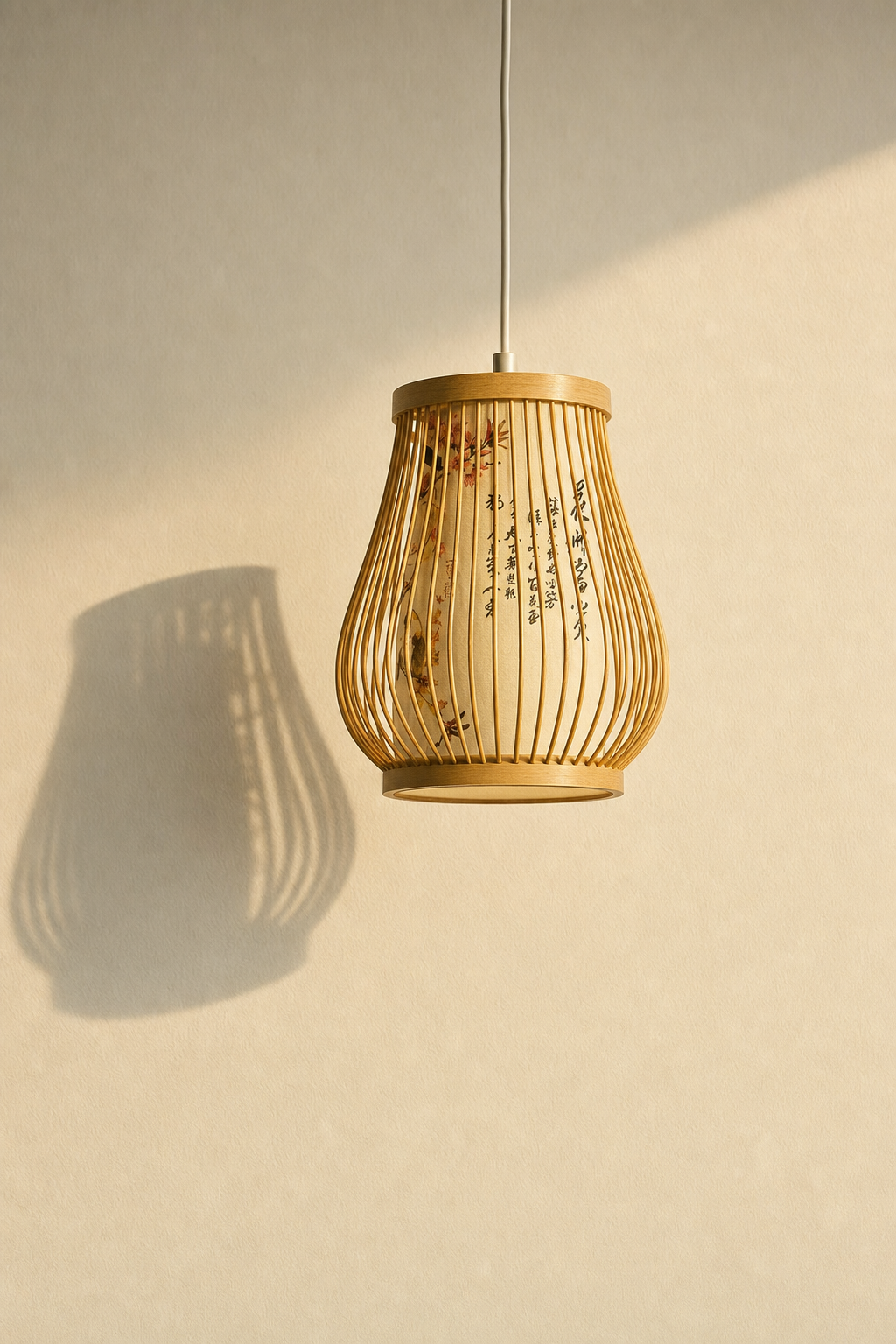 Abat-Jour Suspension en Bambou Japonais – Siena Nova
