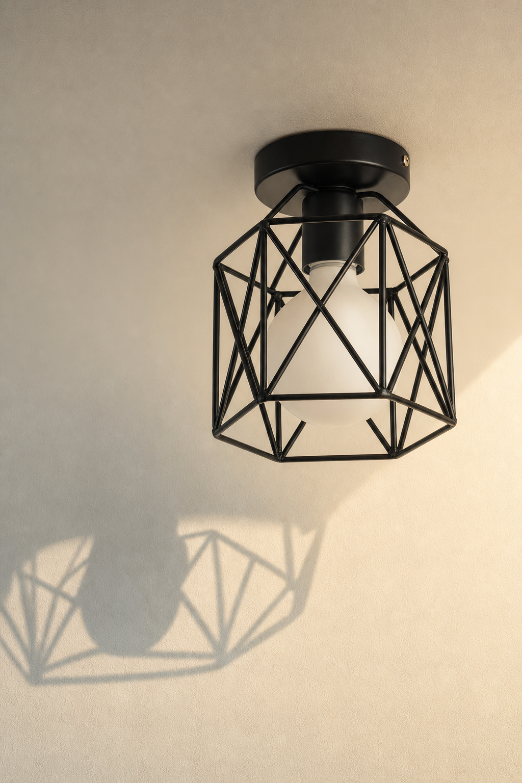 Abat-Jour Suspension en Métal Vintage – Luma Séville