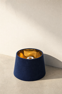 Abat-Jour Lampe de Chevet en Tissu Design Conique – Lena Sable