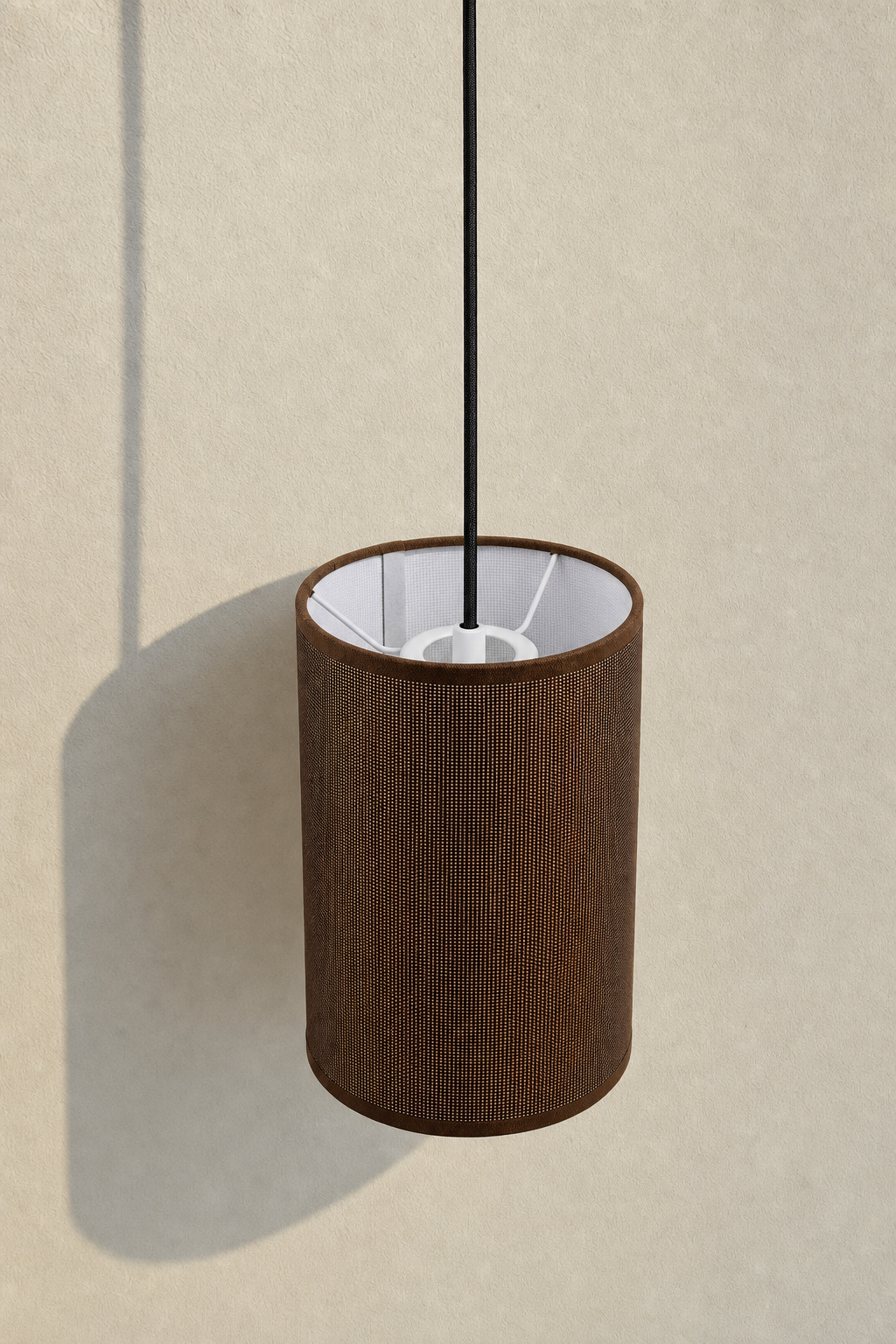 Abat-Jour en Lin Design Cylindrique – Celia Rive