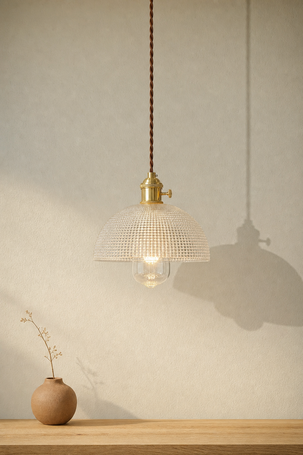 Abat-Jour Suspension Design Nordique – Elio Sable