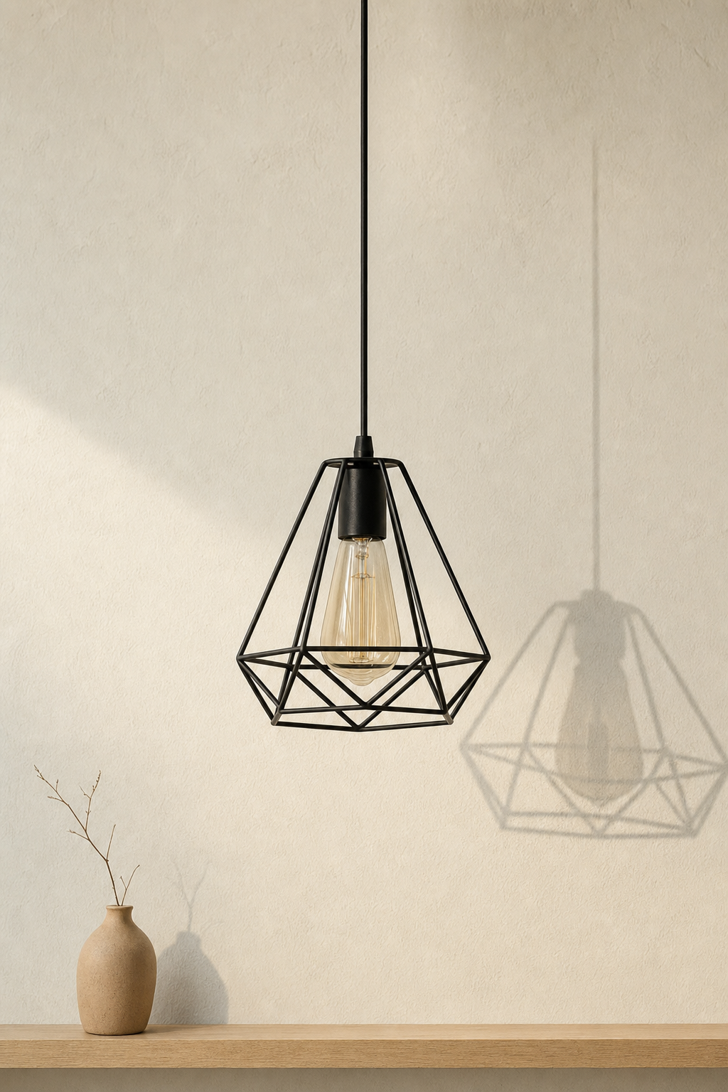 Abat-Jour Suspension en Métal Vintage – Luma Natura