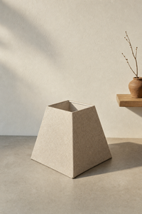Abat-Jour Lampe de Chevet en Lin Design – Yuna Nova