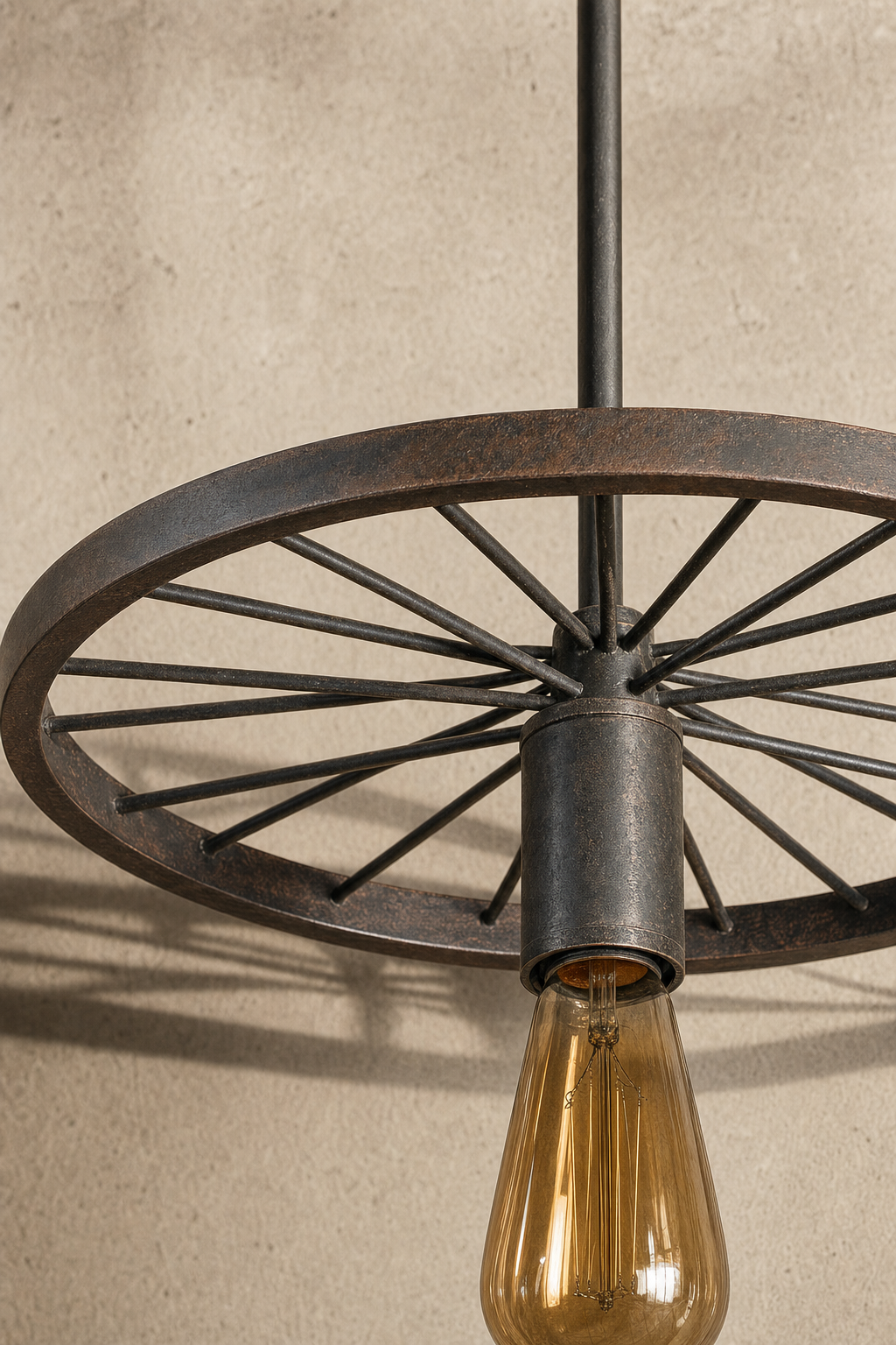 Abat-Jour Suspension en Métal Vintage – Siena Lune