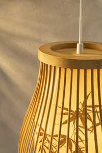 Abat-Jour Suspension en Bambou Japonais – Siena Muse