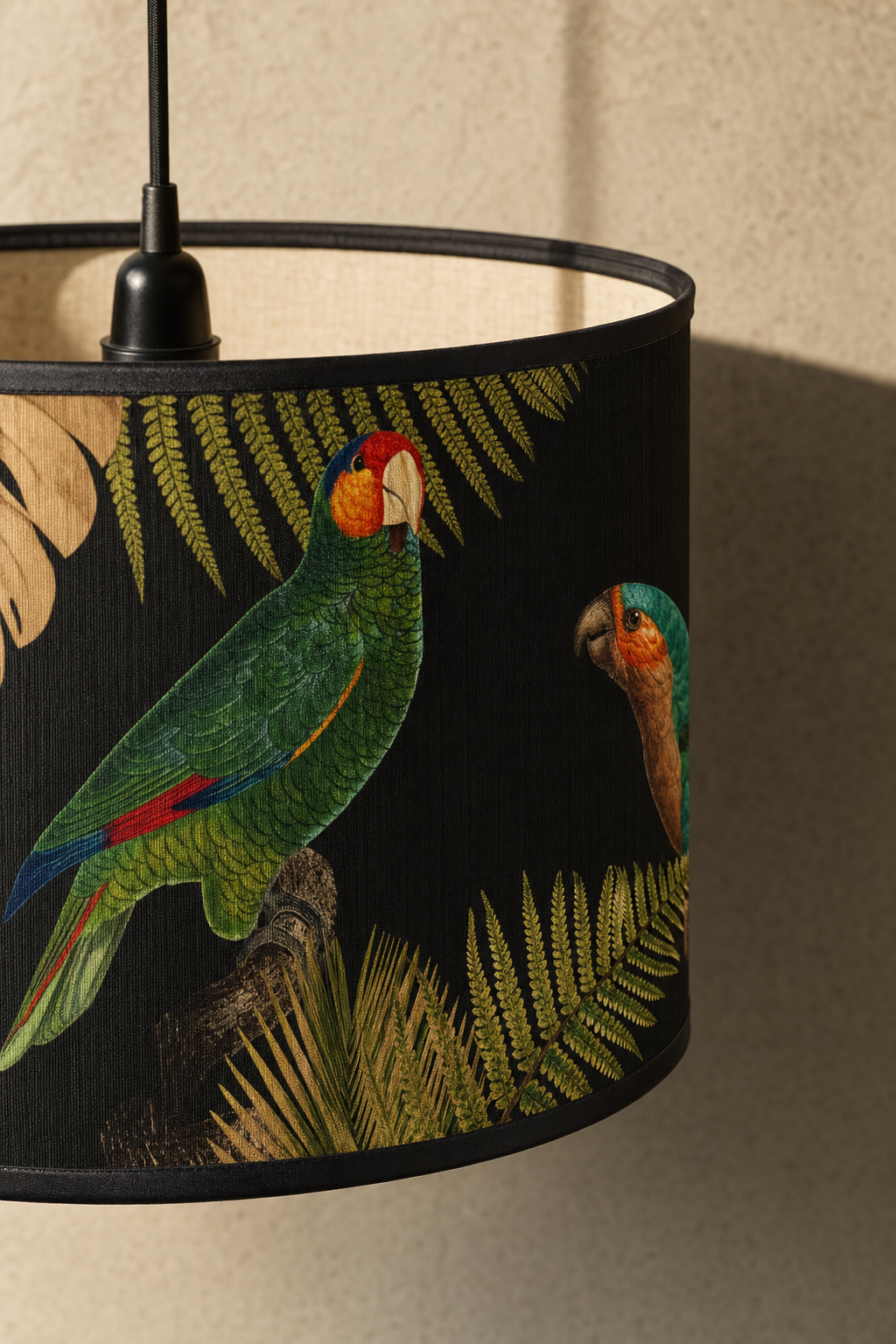 Abat-Jour Tambour en Bambou – Lena Ralo