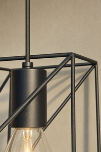 Abat-Jour Suspension en Métal Vintage – Luma Halo