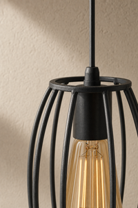 Abat-Jour Suspension en Métal Vintage – Luma Aube