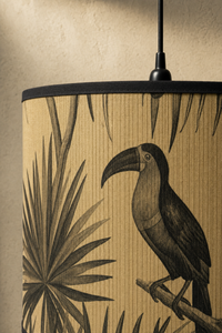 Abat-Jour Tambour en Bambou – Lena Halo