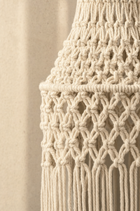 Abat-Jour en Macramé Bohème – Alya Aube