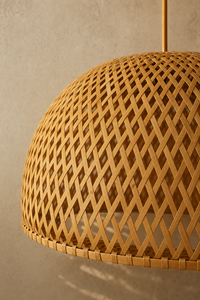 Abat-Jour Suspension en Bambou Original – Kaia Muse