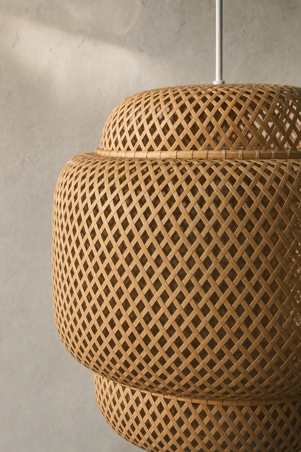 Abat-Jour Suspension en Bambou Original – Kaia Rive