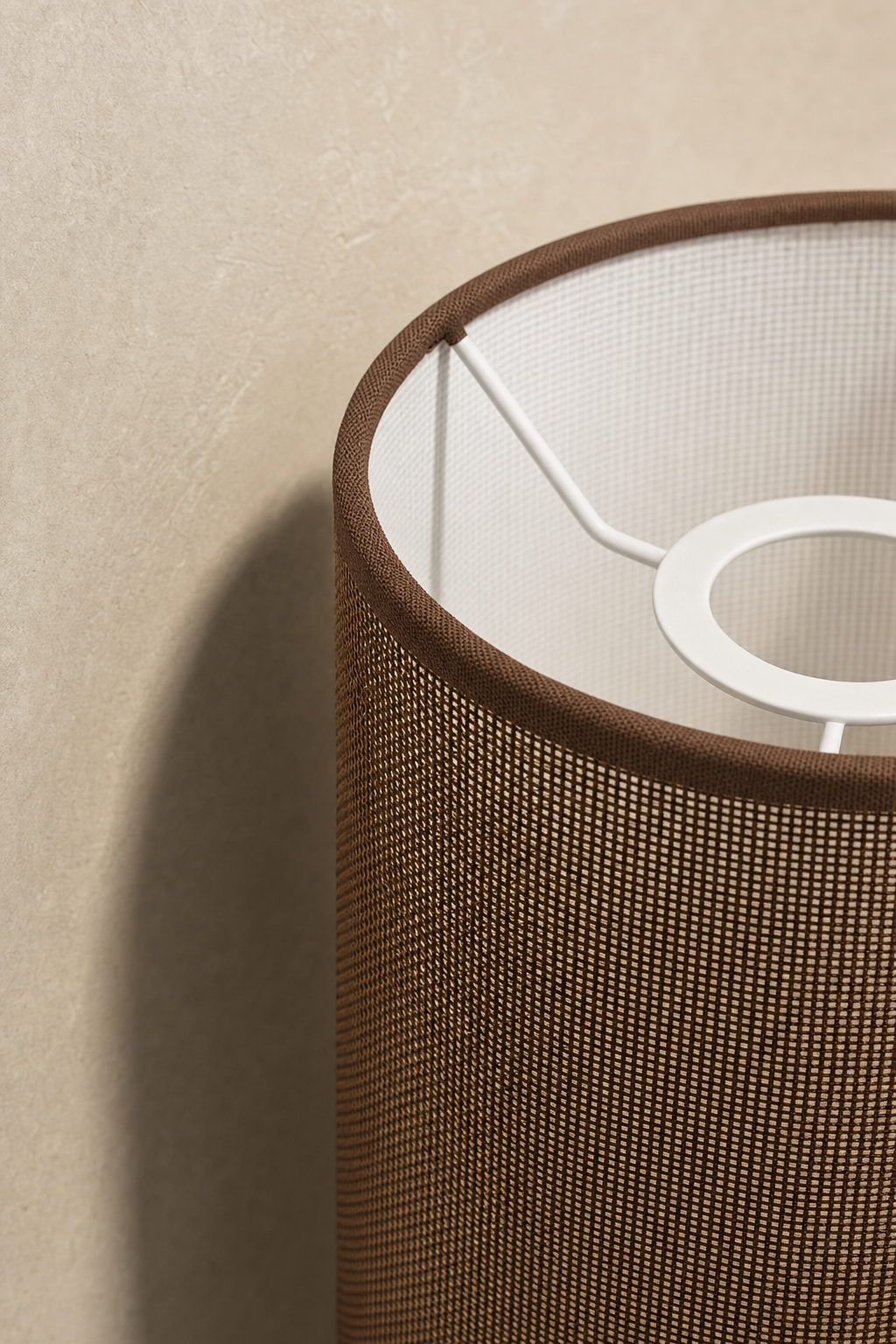 Abat-Jour en Lin Design Cylindrique – Celia Rive