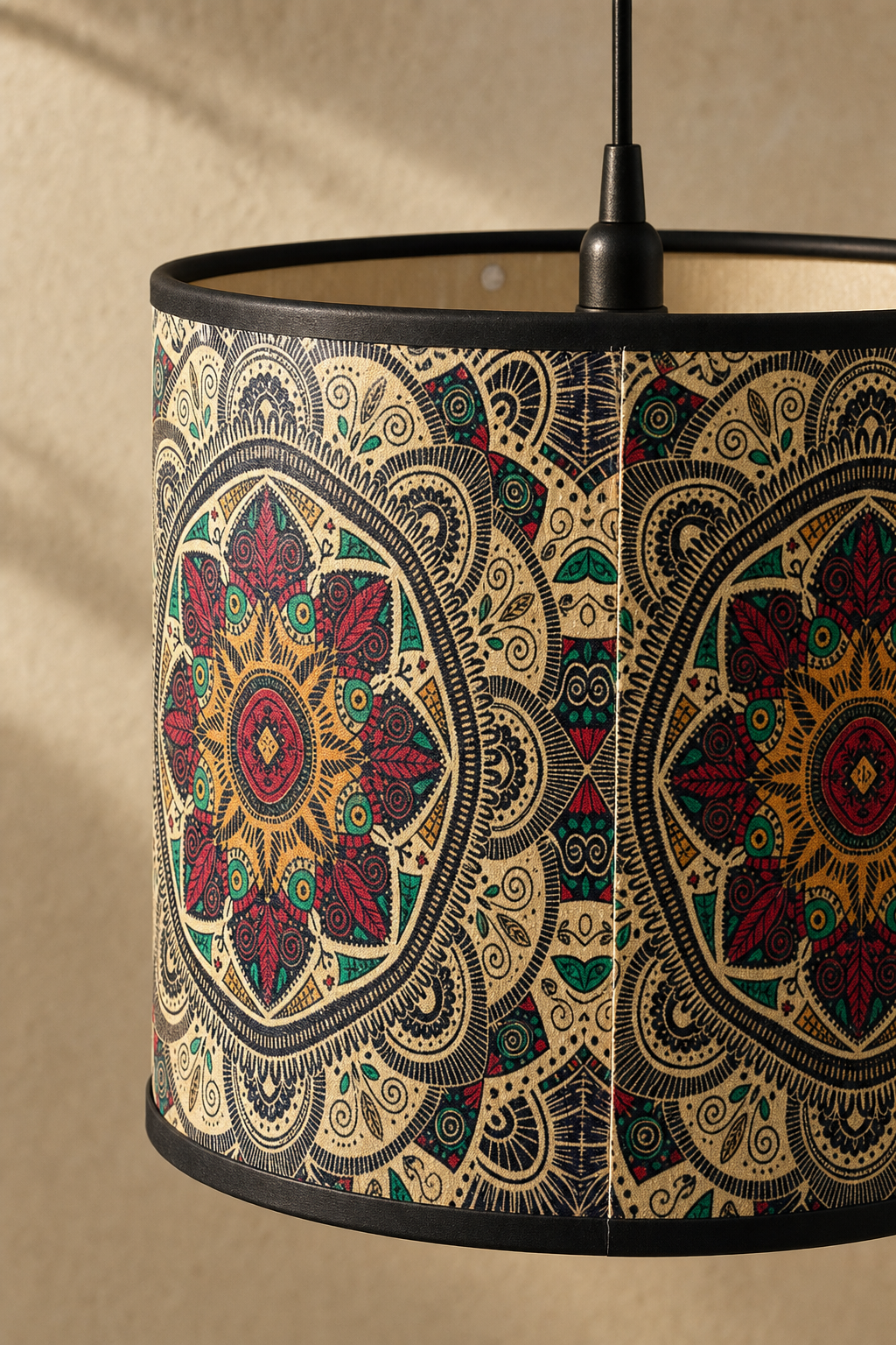 Abat-Jour Tambour en Bambou – Nova Zella