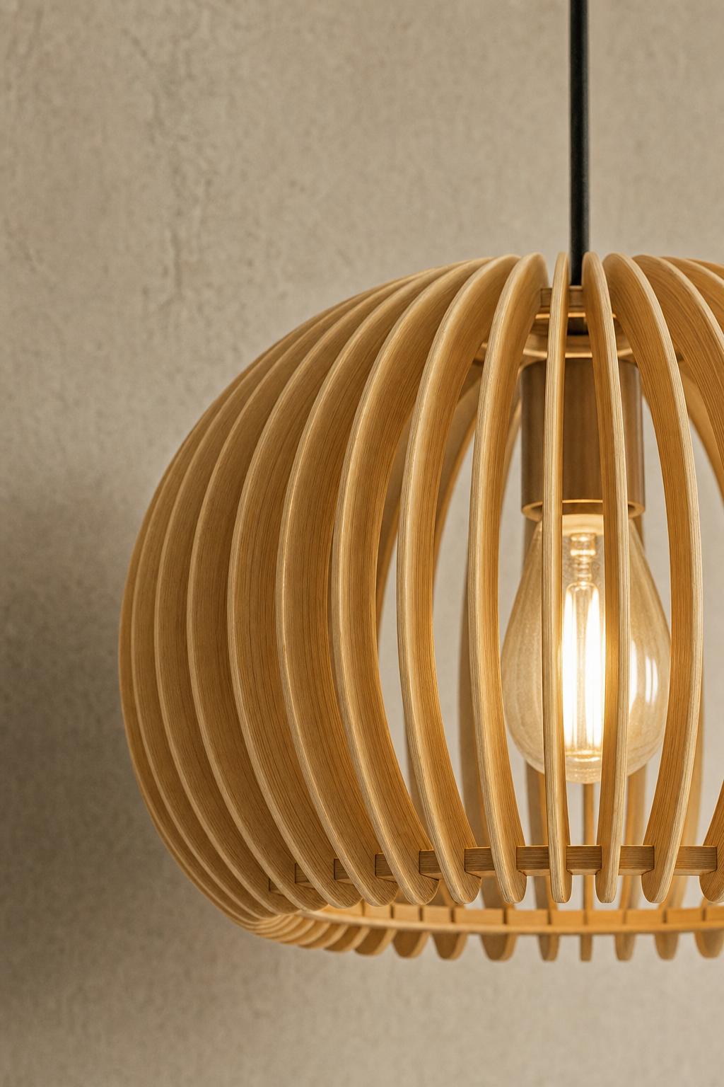 Abat-Jour Suspension en Rotin Design – Alba Muse