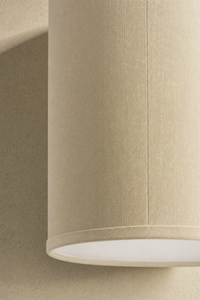 Abat-Jour en Lin Design Cylindrique – Celia Roma