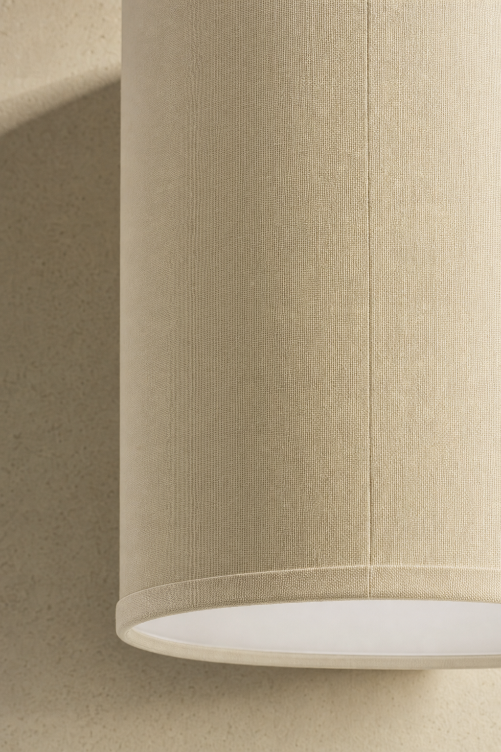 Abat-Jour en Lin Design Cylindrique – Celia Roma