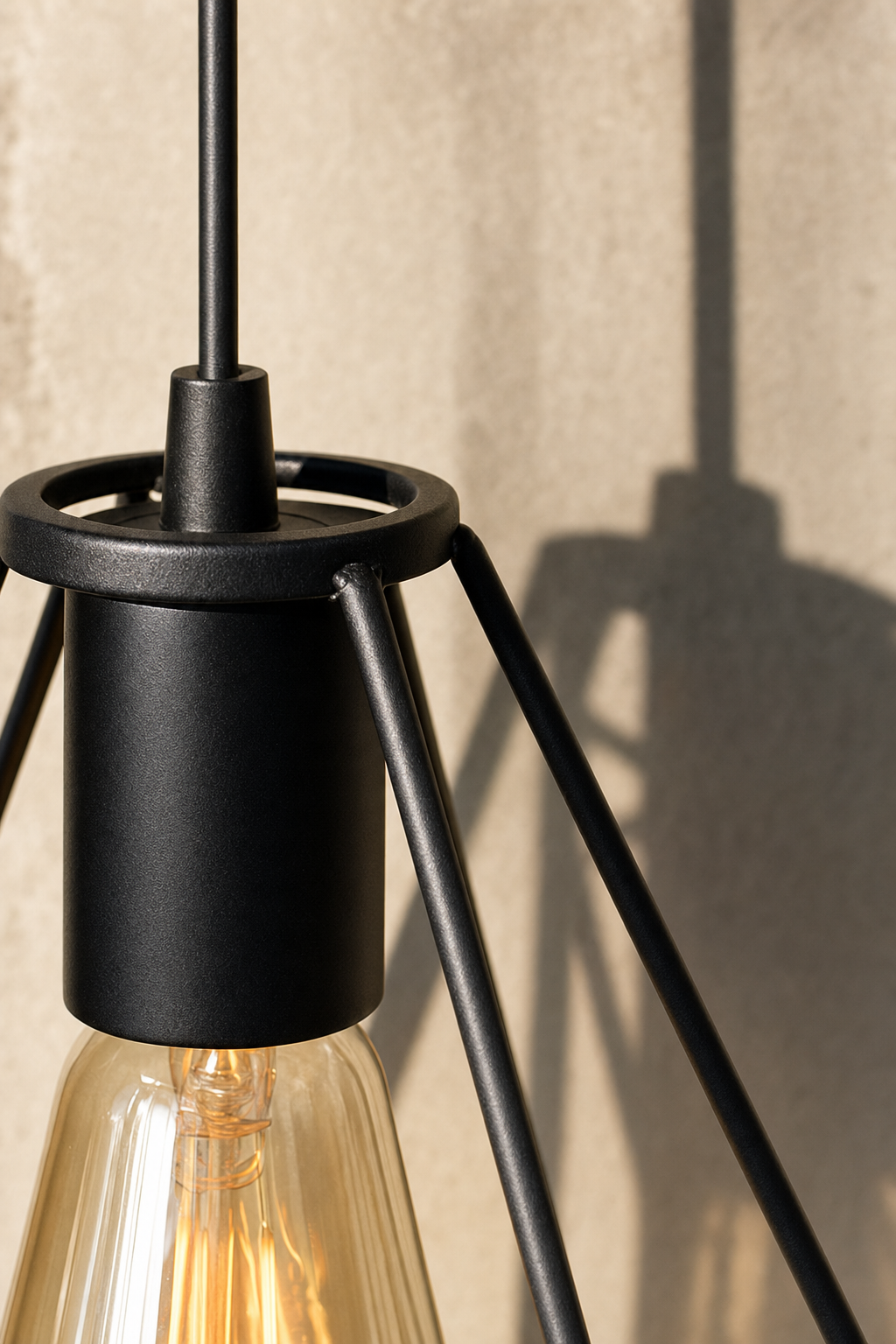 Abat-Jour Suspension en Métal Vintage – Luma Natura