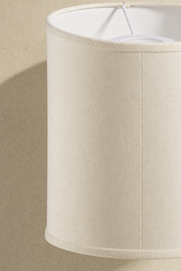 Abat-Jour en Lin Design Cylindrique – Celia Roma