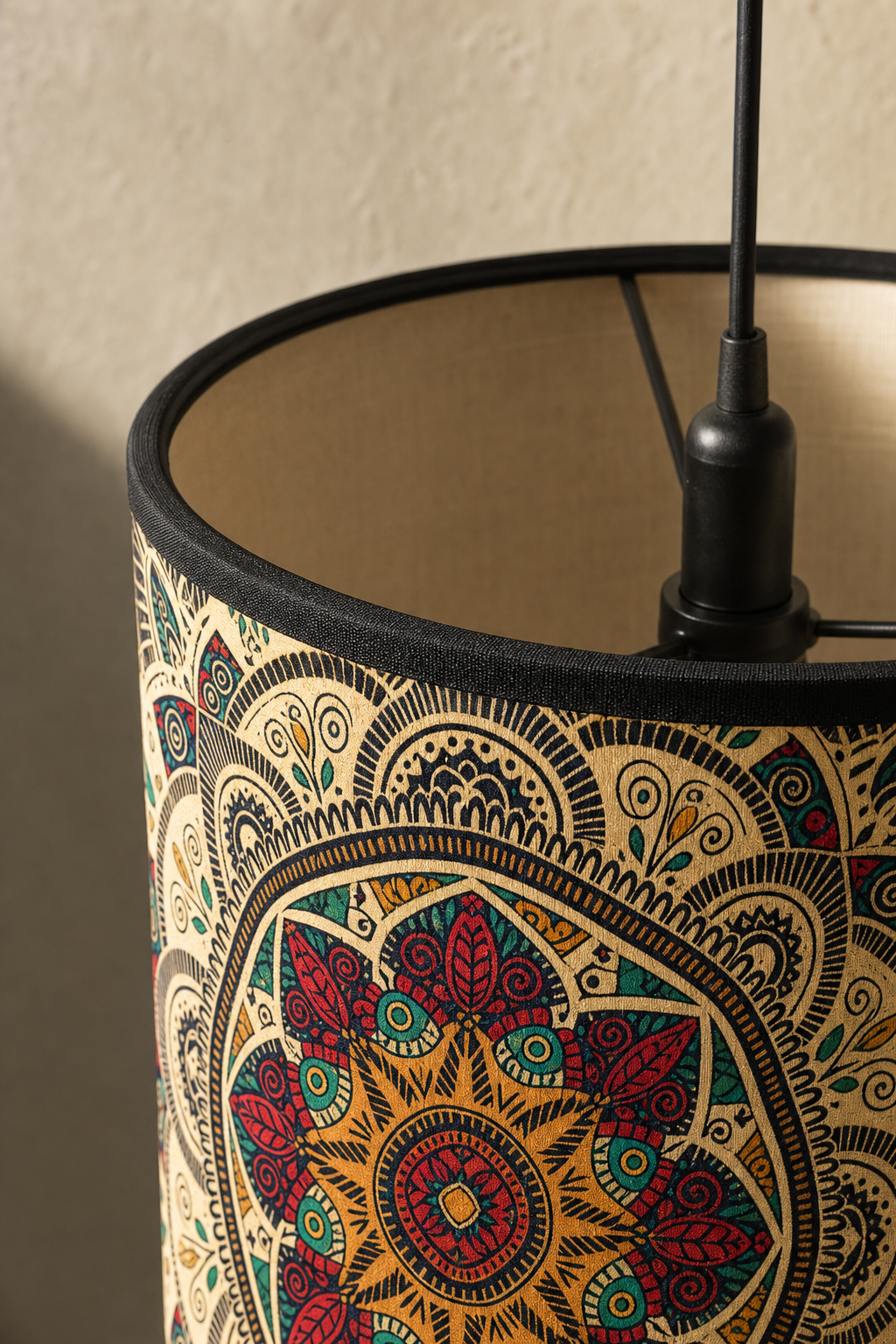 Abat-Jour Tambour en Bambou – Nova Zella