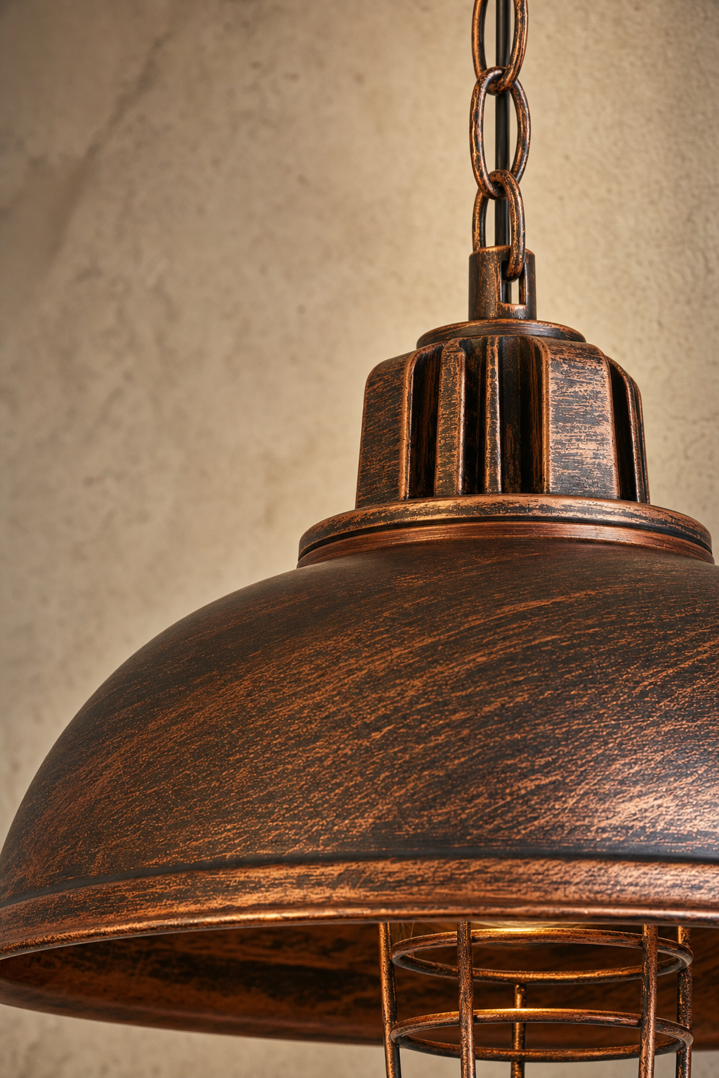 Abat-Jour Suspension en Métal Vintage – Noma Muse