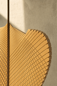 Abat-Jour Suspension en Bois Vintage – Alba Éclat