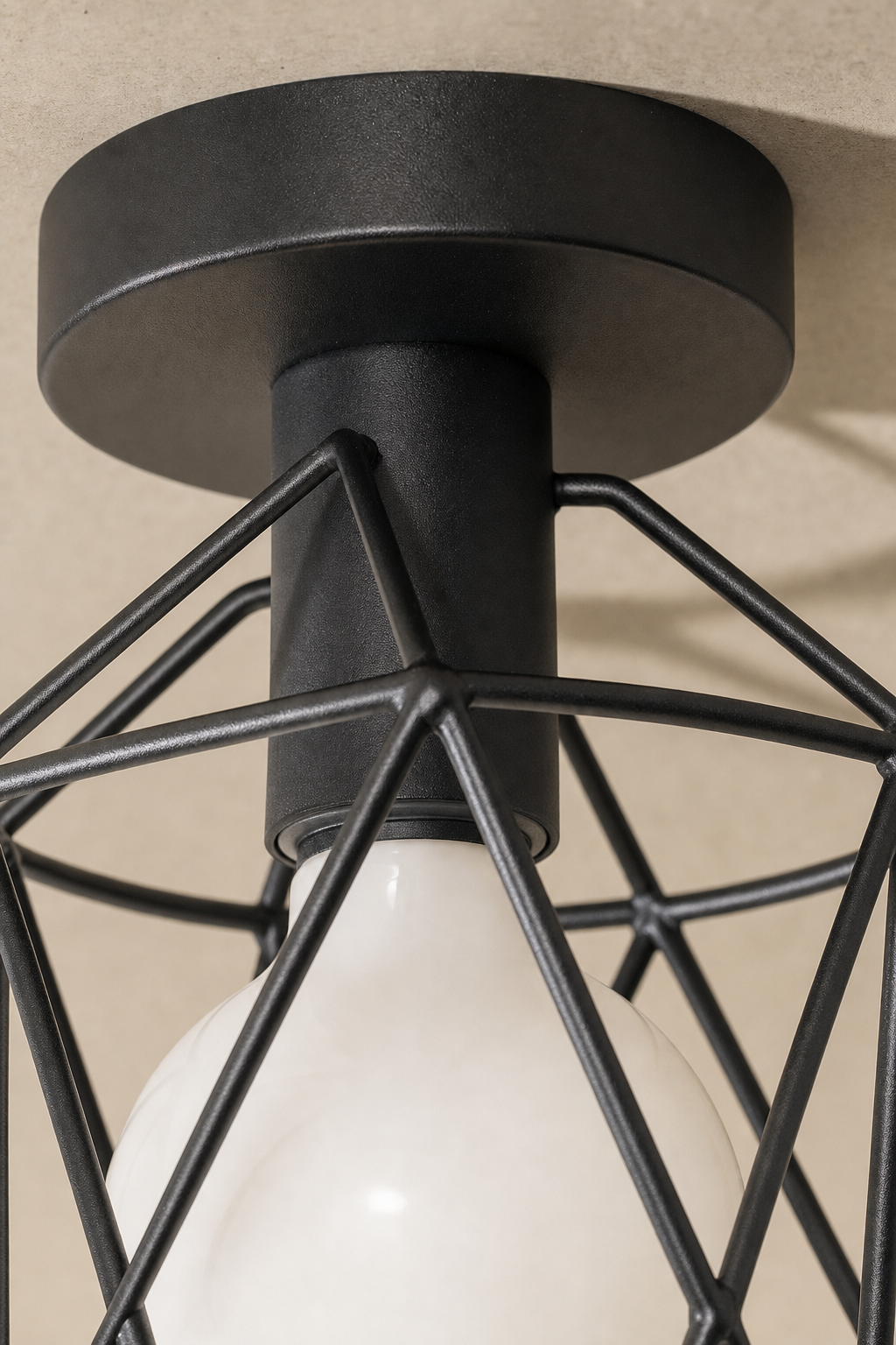 Abat-Jour Suspension en Métal Vintage – Luma Séville