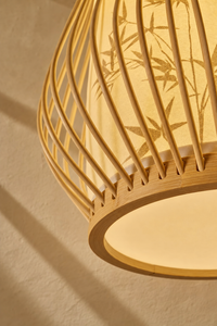 Abat-Jour Suspension en Bambou Japonais – Siena Muse