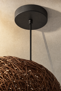 Abat-Jour Suspension en Rotin Design – Neria Aube
