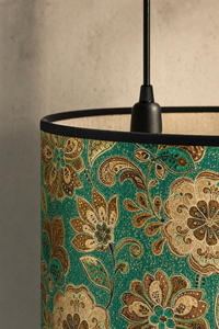 Abat-Jour Tambour en Bambou – Halo Nova