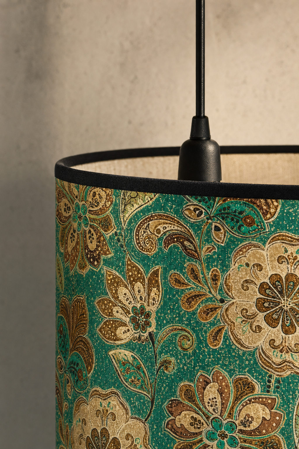 Abat-Jour Tambour en Bambou – Halo Nova