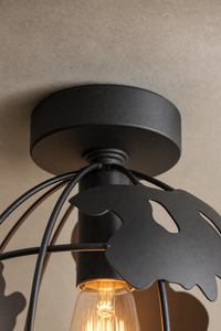 Abat-Jour Suspension en Métal Vintage – Luma Nacre