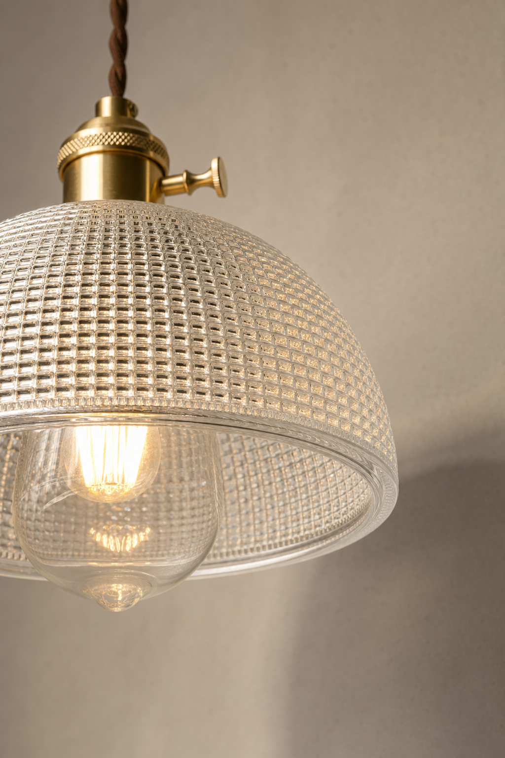 Abat-Jour Suspension Design Nordique – Elio Sable