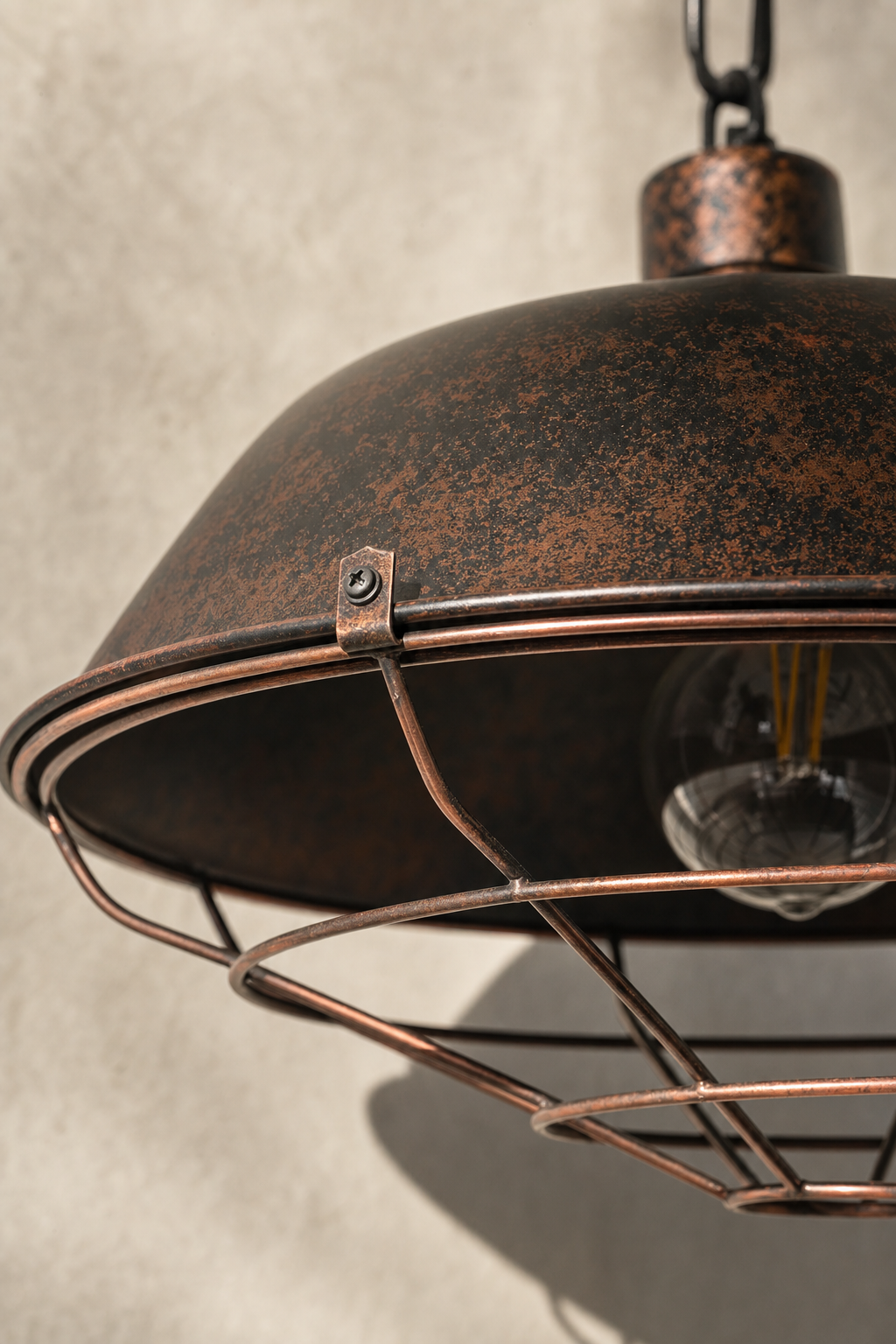 Abat-Jour Suspension en Métal Vintage – Noma Nova