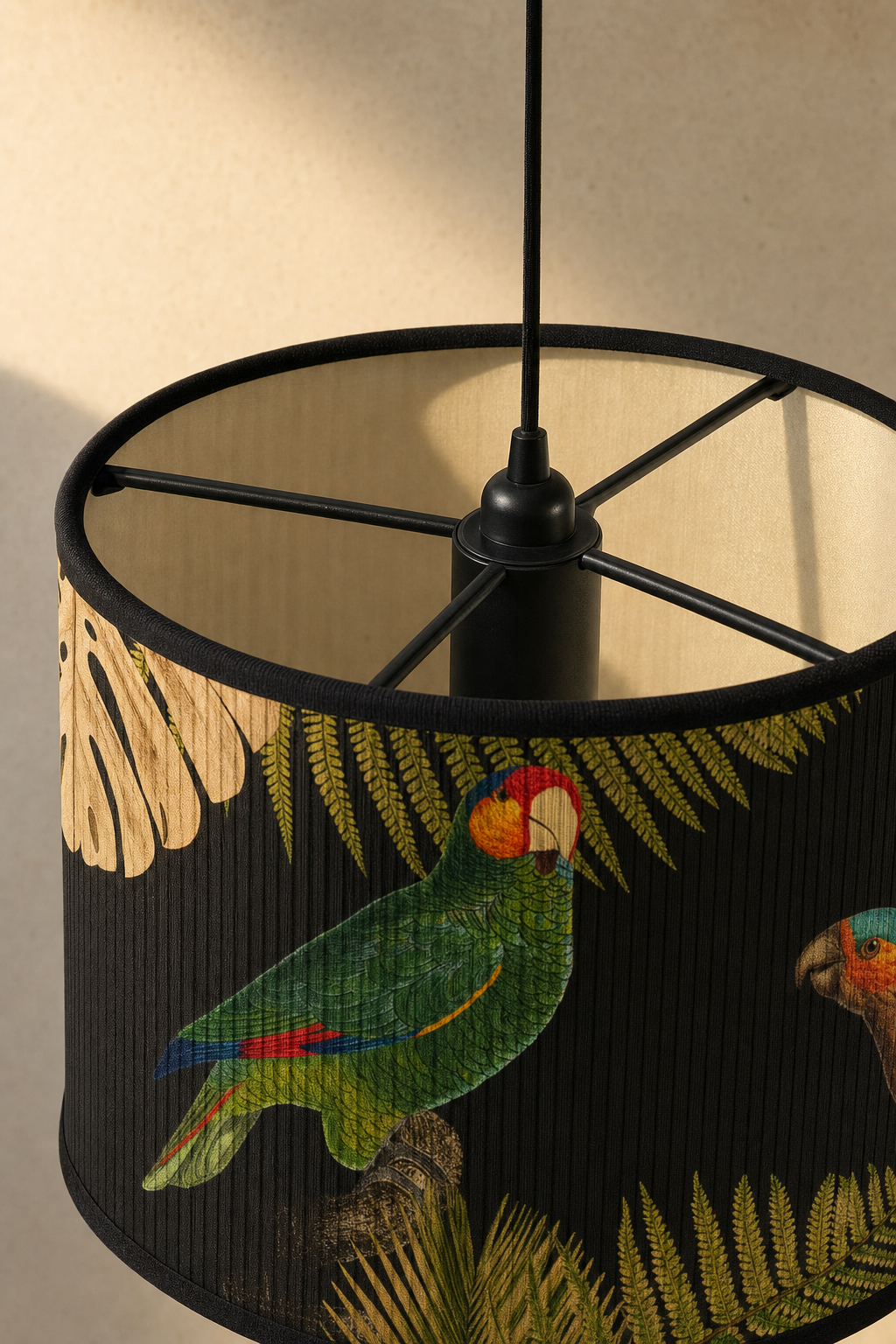 Abat-Jour Tambour en Bambou – Lena Ralo