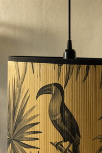 Abat-Jour Tambour en Bambou – Lena Halo