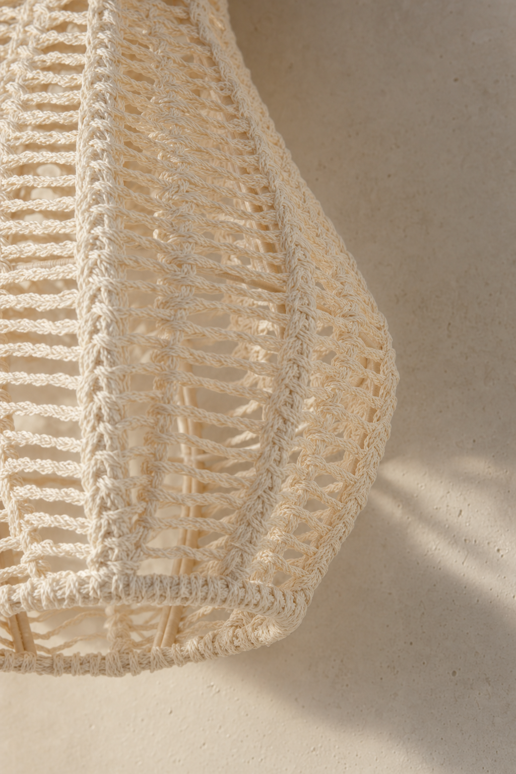 Abat-Jour Macramé Suspension Design – Noma Aube