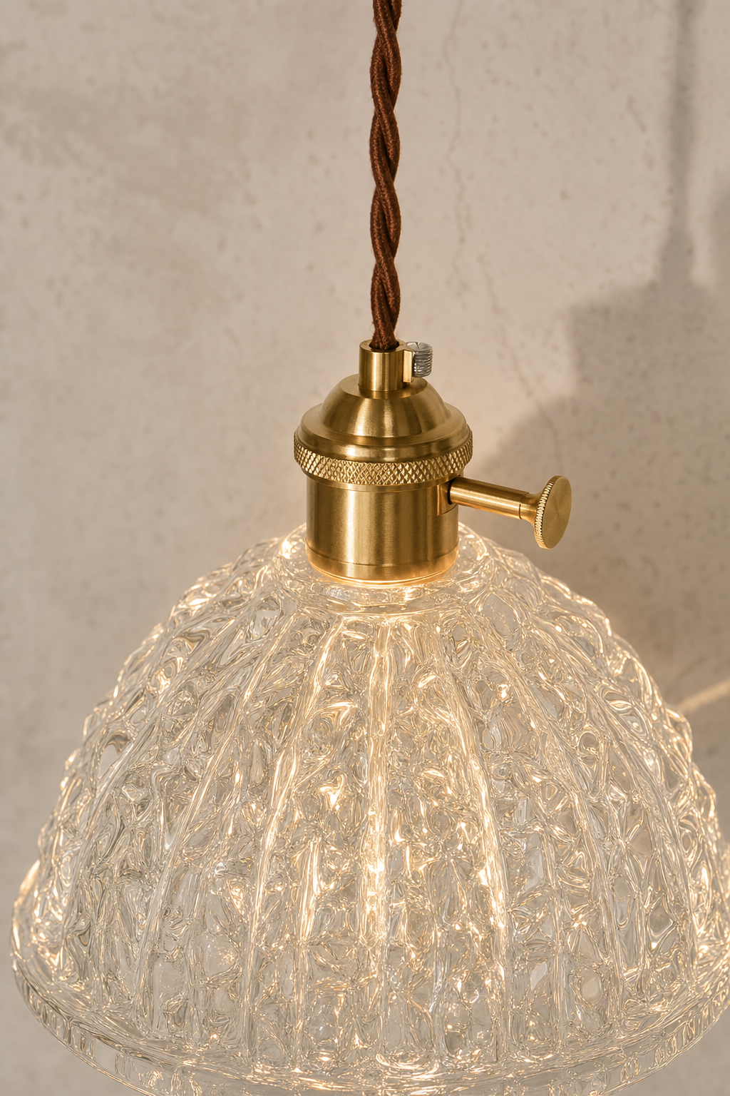 Abat-Jour Suspension Design Nordique – Elio Nacre
