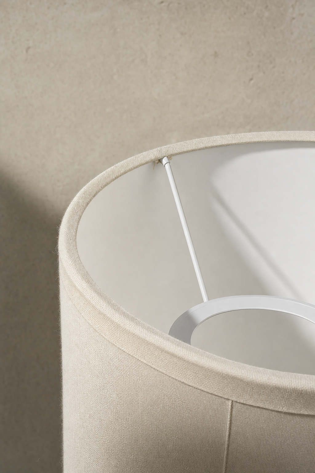 Abat-Jour en Lin Design Cylindrique – Celia Roma